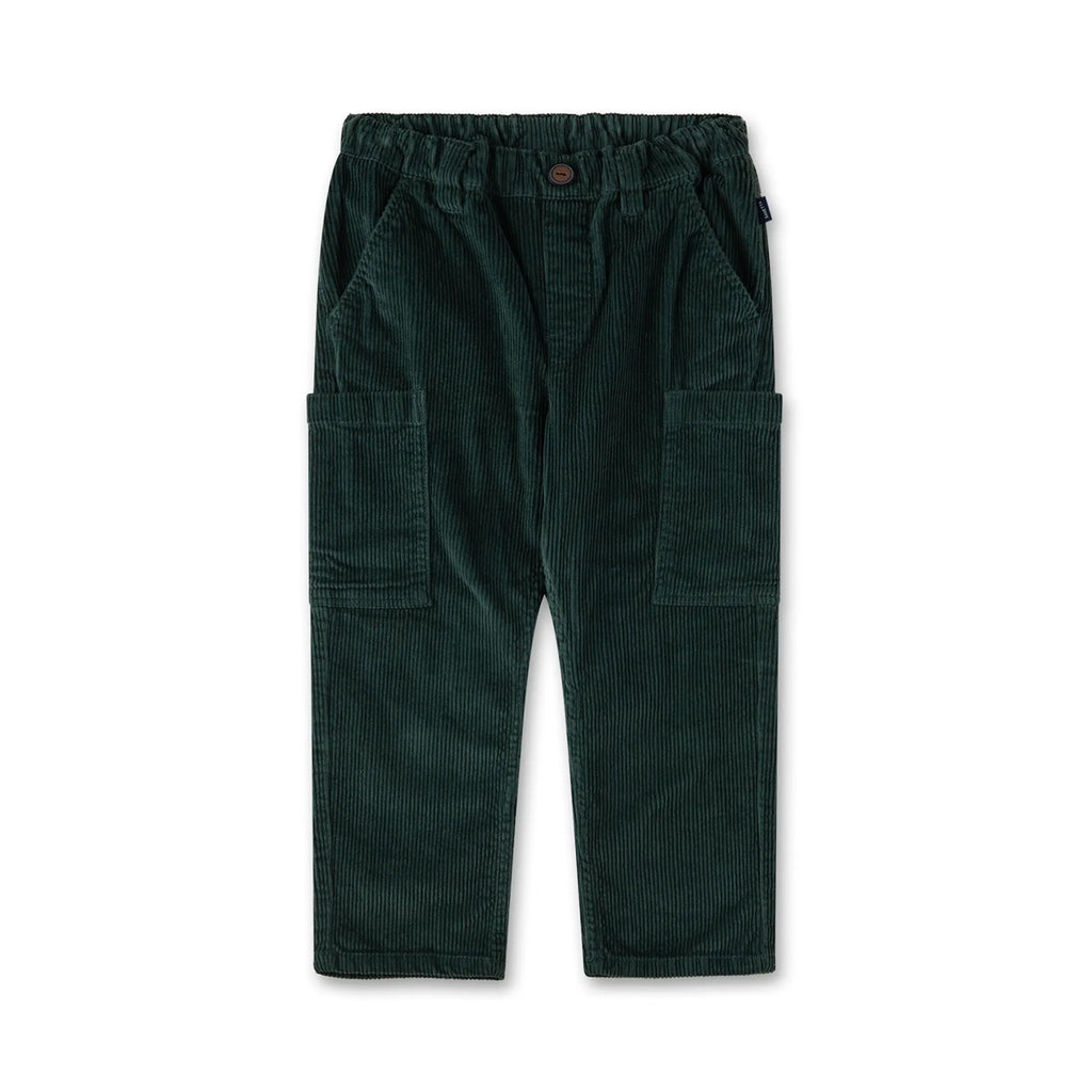 Sanetta Cordhose in flaschengrün