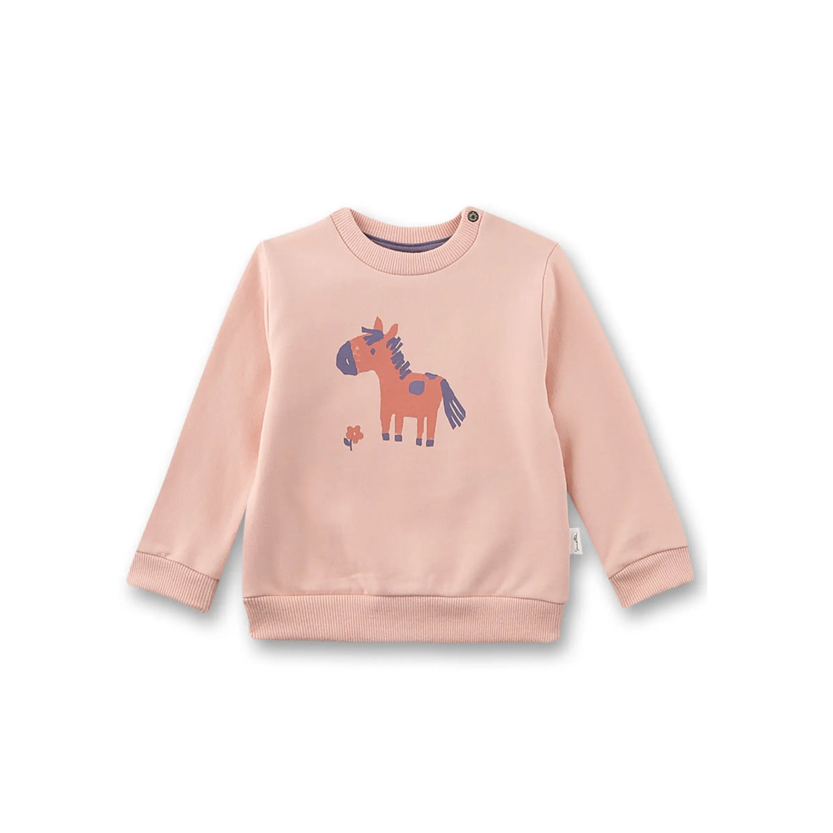 Sanetta Set: Sweathose + Sweatshirt Pferd, Esel
