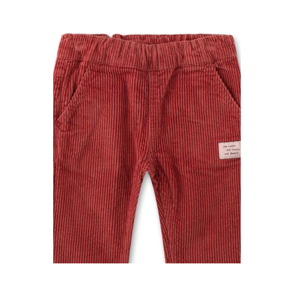 Sanetta Cordhose in ziegelrot