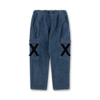 Sanetta Cordhose in mittelblau ohne Cargotaschen
