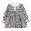 Dr Kid geblümtes Kleid mit Bubikragen
