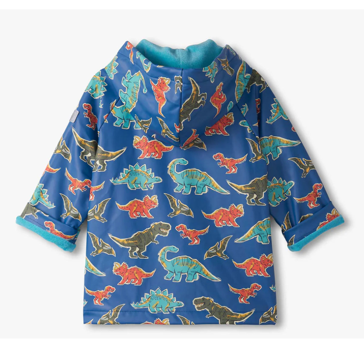Hatley Regenmantel mit Dinomuster mit Druckern