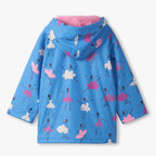 Hatley Regenjacke mit Zipp und Farbwechsel mit Balletttänzerinnen