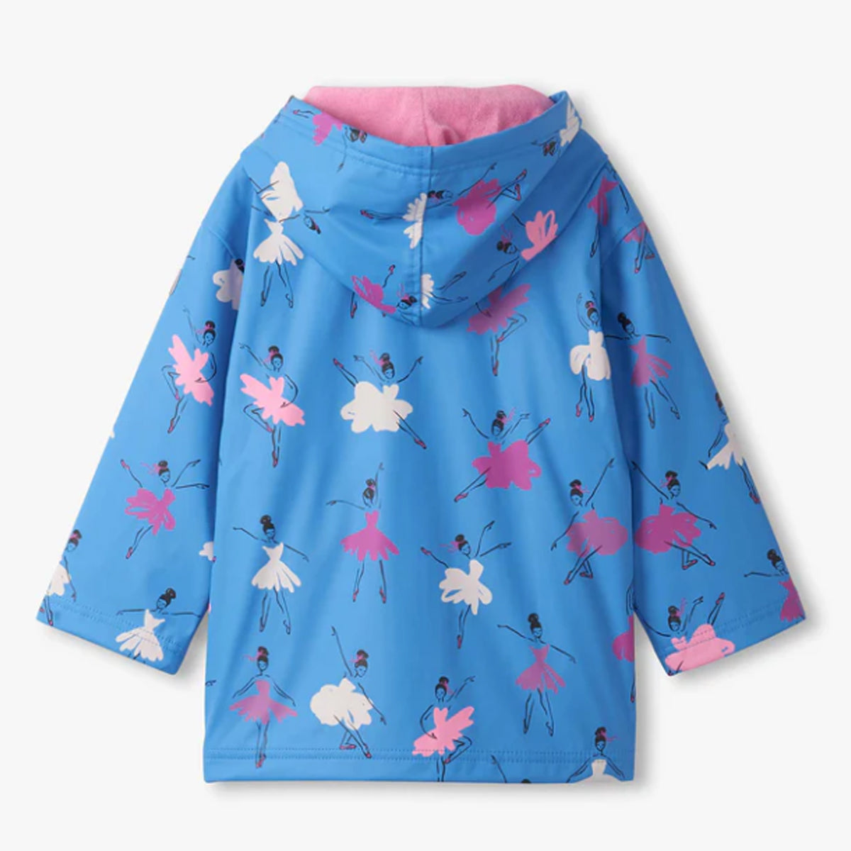 Hatley Regenjacke mit Zipp und Farbwechsel mit Balletttänzerinnen