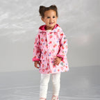 Hatley Regenmantel mit Druckern rosa mit Sommerfrüchten