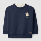 Laranjinha Kombi Sweatshirt mit Kragen + weiche Hose