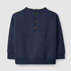 Laranjinha Kombi Sweatshirt mit Kragen + weiche Hose