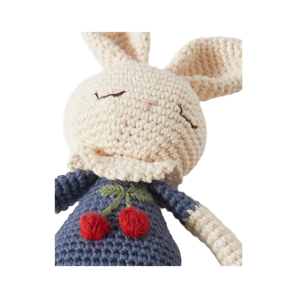 Patti Oslo Hase Britney mit Kirsche Indigo Blau 29 cm
