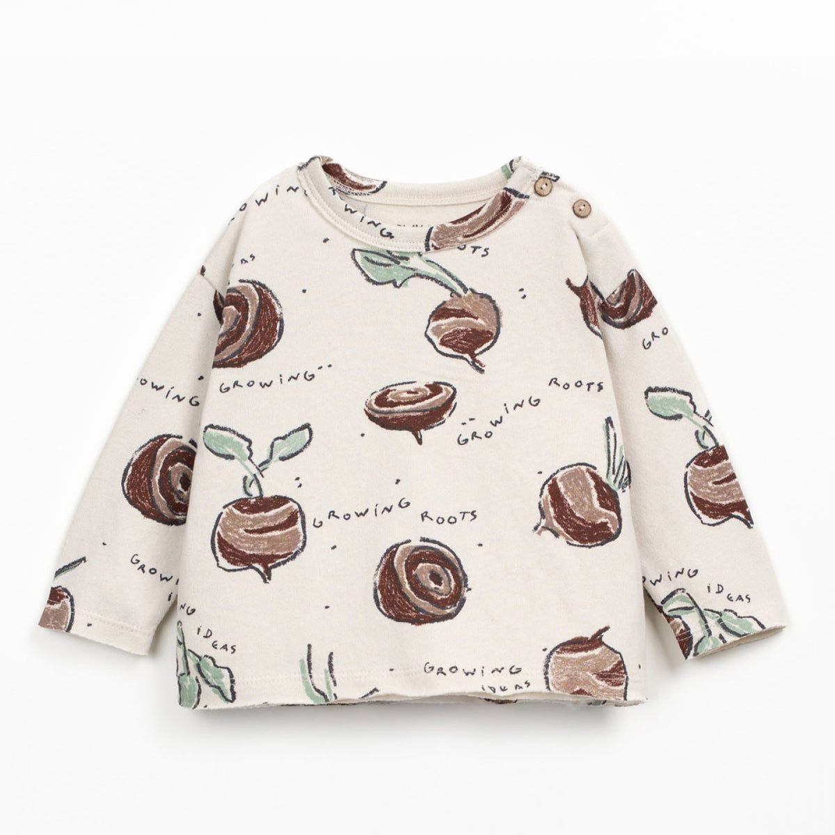 Play up T-Shirt mit Rote Rüben Druck