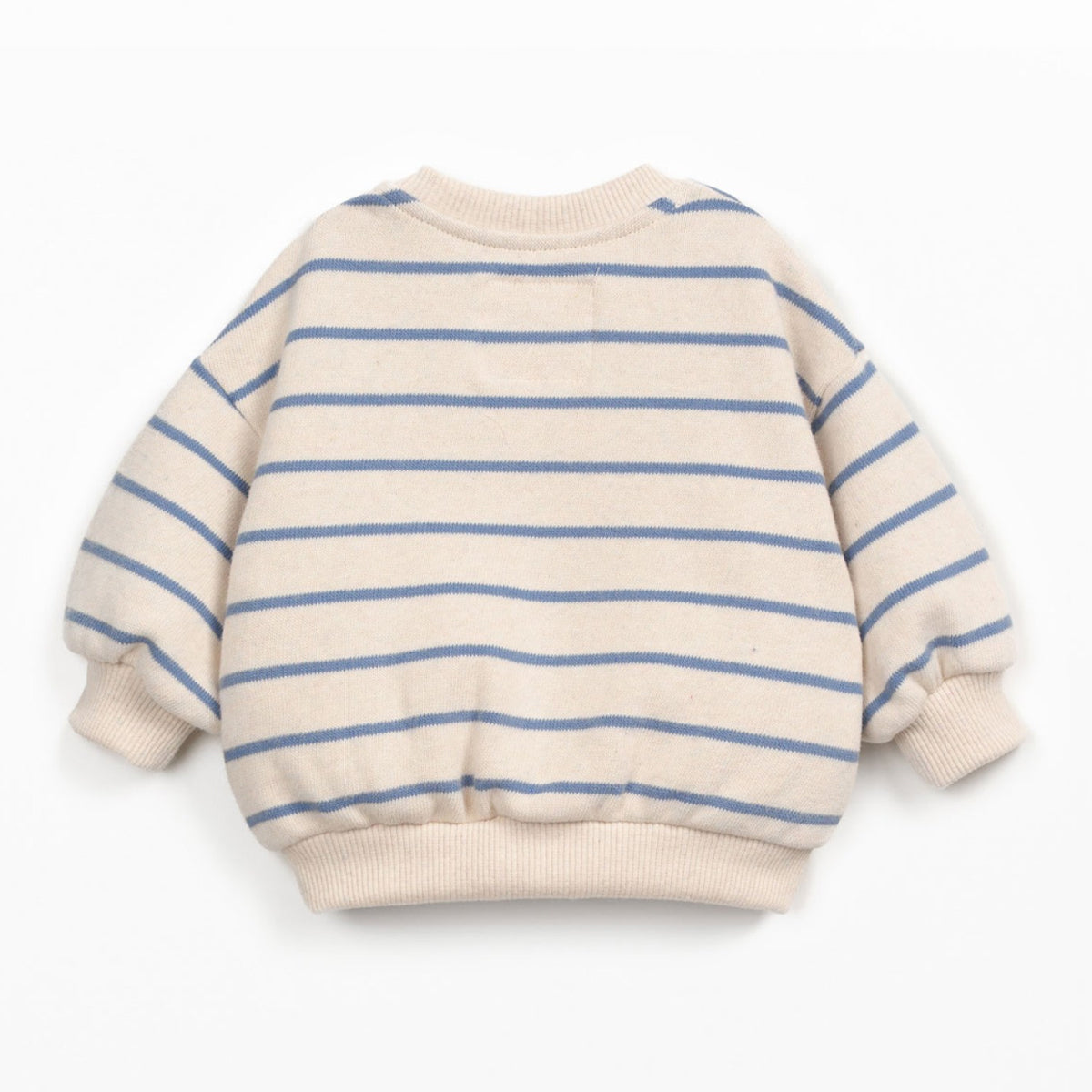 Play up geringeltes, sehr kuscheliges Sweatshirt cremeblau