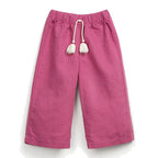 Play up Kids-Set: Streifen Bluse + Leinenhose