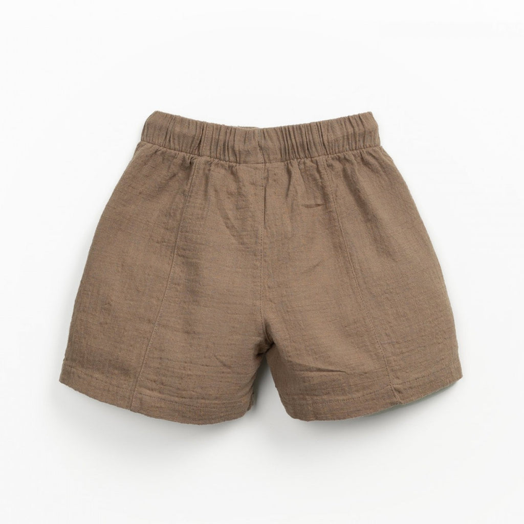 Play up Kids-Set: T-Shirt mit Melonendruck + braune Shorts