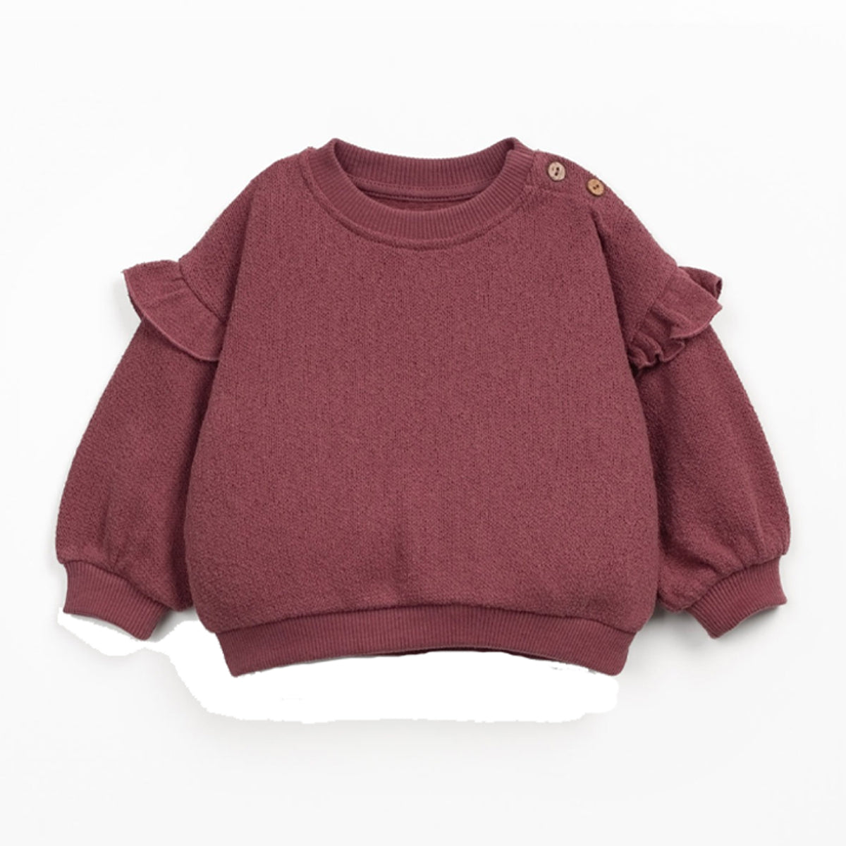 Play up Kombi Sweatshirt + Hose aus Strickstoff